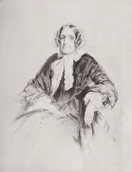 Retrato da Sra. Jane Marcet (1769-1858)